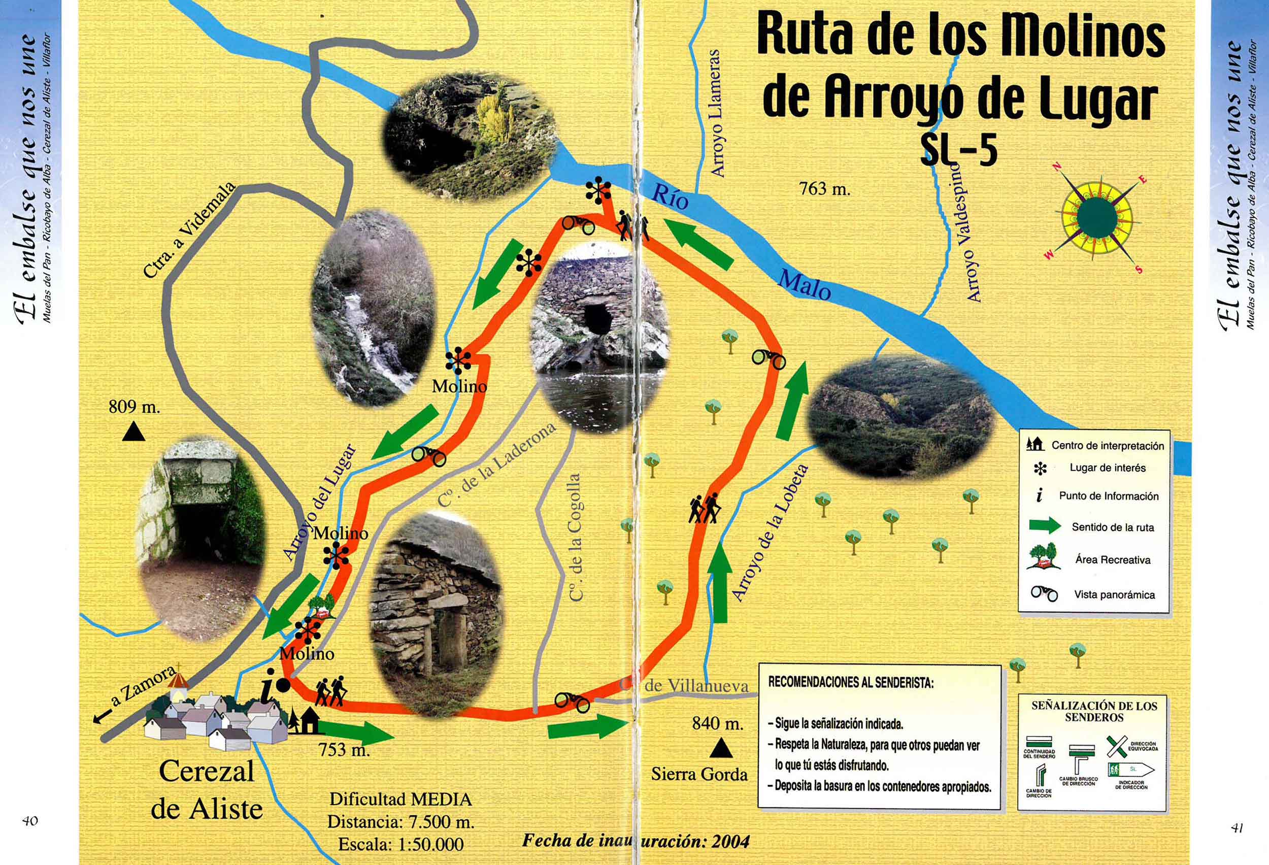 Plano de Los Molinos del Arroyo del Lugar